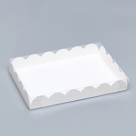 Box for cookies, white, 22 x 15 x 3 cm-3