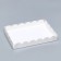 Box for cookies, white, 22 x 15 x 3 cm