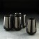 A set of glasses for whiskey "Sandra", 380 ml, 6 pcs, black color