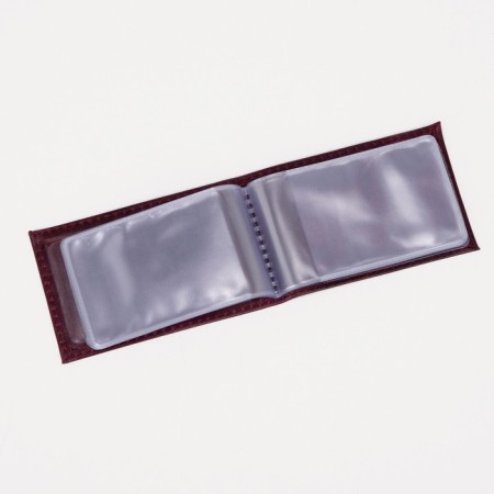 Businessman, 18 cards, plum color-2