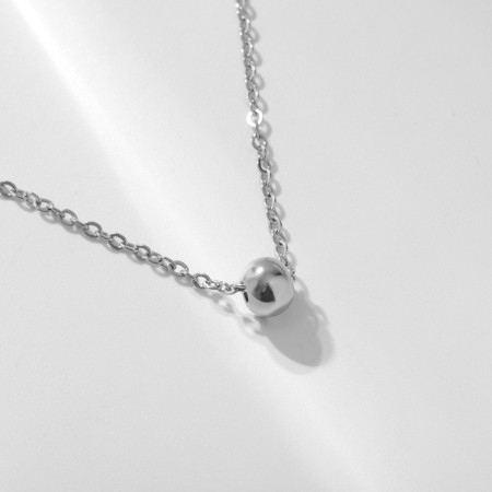 Piece "Shine" ball, color silver, 39 cm