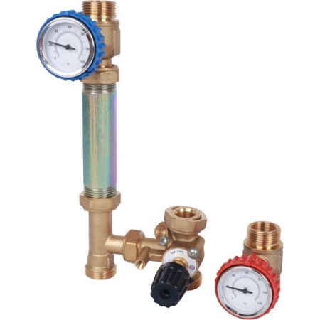 STOUT SDG-0007-002001 pumping group, with a 3-running drive mixer, 3/4 ", without a pump-1