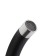 Accoona A48107F kitchen mixer, single -leaf, with nut, stainless steel, black/chrome