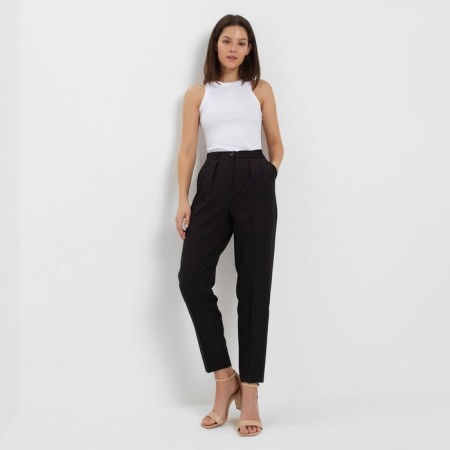 Women's pants Minaku: classic color black, rn 50