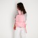 Backpack school textile I chooose, pink color, 38 x 12 x 30 cm