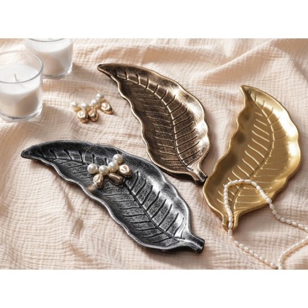 Dilan's fruit "Vintage leaf", 28 × 10 cm, silver color-5