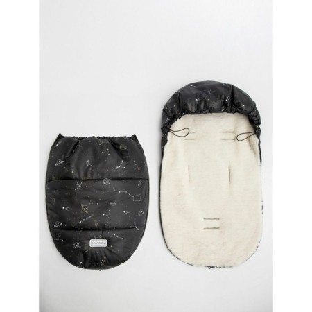 Winter envelope Snowy Baby, height 85 cm, cosmos/black color-11