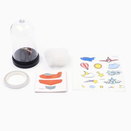 Set for creativity "Night. Airplane ", with stickers, figure-6