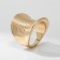 Ring Metal "Trend" spring, color gold, size 17