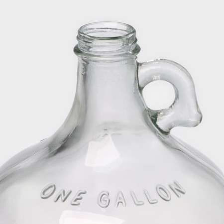 A glass bottle with a Veles handle, 3.86 liters-5