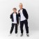 Kids (sweatshirt, pants) minku dark blue color, height 158 ​​cm