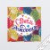 Napkin "Happy Birthday", balls, 25x25 cm, set 20 pcs.