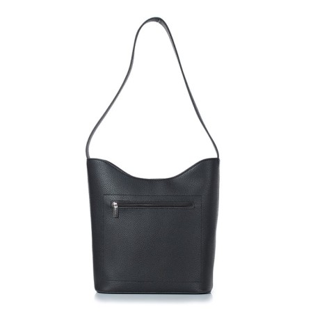 Female bag, artificial leather, 255x295x115 cm, black-1