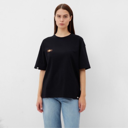 T-shirt KAFTAN Cheburashka size 48-50, black-1