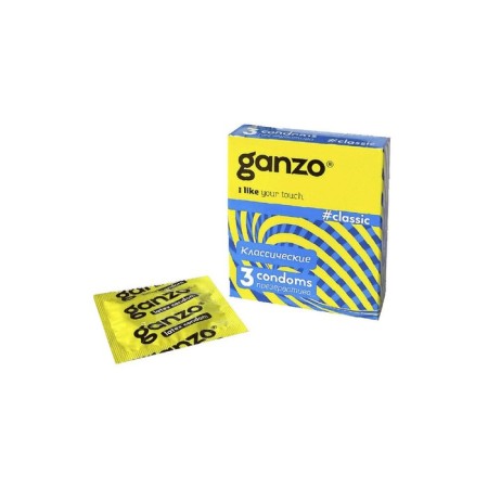 Ganzo Classic condoms, classic, 3 pcs.-1