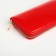 Lightning wallet, red color