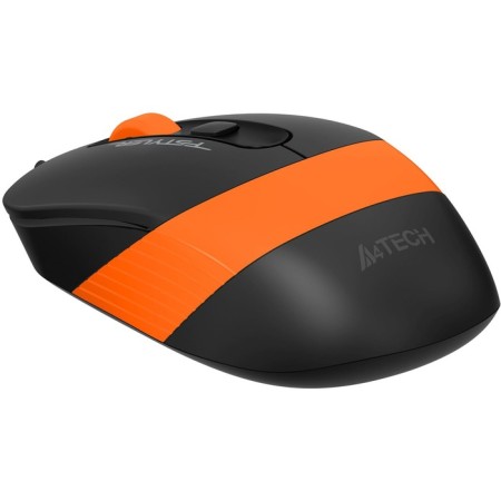 Mouse A4Tech FSTYLER FM10S Black/Orange optical (1600DPI) Silent USB (3but)-4