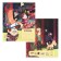 Notebook in a line of 24 sheets, 5 types of mix, cover coated cardboard, gravity farz