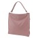 Female bag, artificial leather, pink 39x10x41 cm