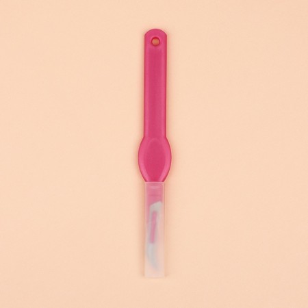 A knife for opening the seams, with a cover, 13.5 cm, blade 1.5 cm, purple color-4
