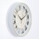 Wall clock, series: interior, "cyanotis", smooth move, d-30 cm, dial 28 cm
