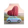 Apron kitchen with a photo print "Heart by car", adjustable, size OS
