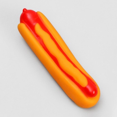 Brying toy "Hotdog" for dogs, 13.5 cm-1