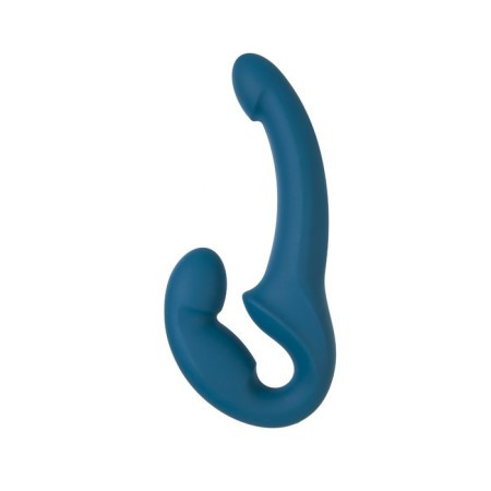 Rasmate Strapon Fun Factory Share Lite, silicone, 23x4 cm, green color-10