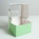 Capcake box, confectionery packaging, 4 cells "Dreams Come True", 16 x 16 x 10 cm