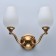 Sconces "Palermo", size 40x23x30 cm, 120W 2xe27 IP 20