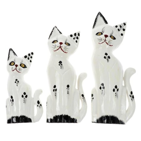 Summarize Souvenir "White Cats" (20,25.30) 20x7x30 cm-2