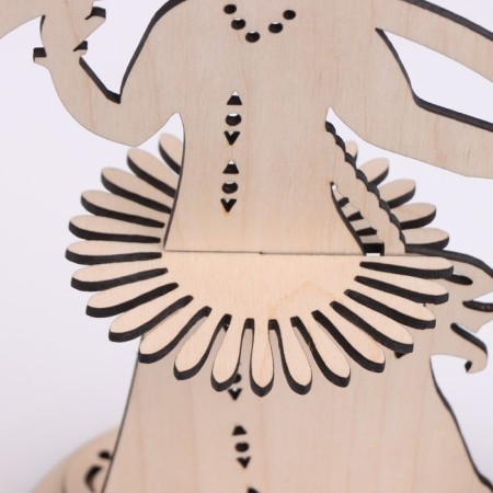 Napkin "Russian beauty", plywood-4