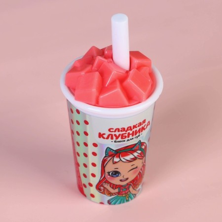 Блеск для губ «Коктейль» МИКС цветов и вкусов, 7 гр-5