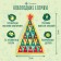 Mosaic "New Year Christmas trees"