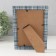 Photo frame MDF 10x15 cm "Scottish cage on dark brown" 1.5x14x17 cm