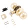 Standard latch 607 PS GP, Color Gold