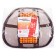 Support under the back of Skyway, anatomical, massage, polyester-brown, brown-beige
