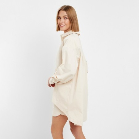 Women's costume (shirt, shorts) minku: overSize color Milk, size 44-5