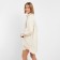 Women's costume (shirt, shorts) minku: overSize color Milk, size 44