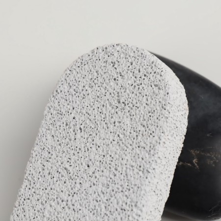 Pumza for pedicure, with a suspension, 9 × 4.5 cm, in a bag, white color-2