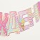 Garland holography on the tape "Happy Birthday", length 160 cm