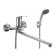 Bath mixer and shower Eleanti Elt2030, single -leaf, hose, watering can, bracket, chromium color 40736