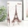 Safe Brush Tree to the leatherette "Paris. Retro" 21x13x5 cm