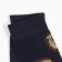 Set of male socks (2 pairs), blue/black color, size 42-43