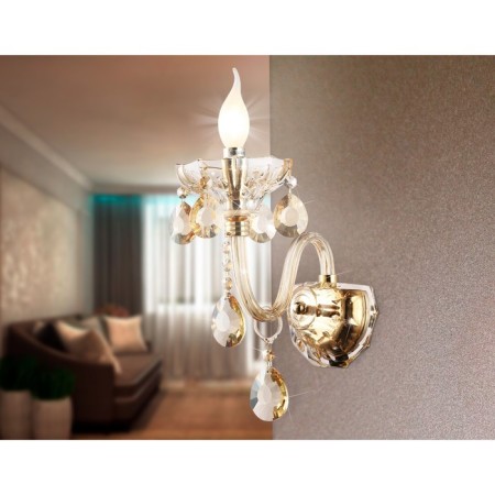 Wall classic lamp with crystal Ambrella Light, Classic, TR4912, 1HE14, Color Gold-4