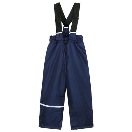 Baby pants insulated, height 122 cm, dark blue color-1