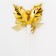 Decoration for the cake "Golden bow"