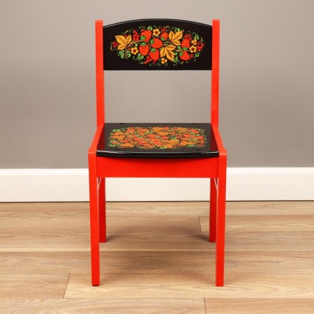 Children's chair "Baby" 1-3 p. K. type 2, with art painting, the highest category-1