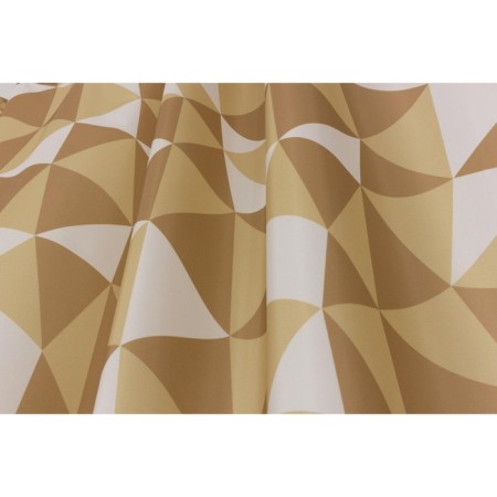 Diamante bathroom curtains 240 x 200 cm, beige color-3