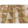 Diamante bathroom curtains 240 x 200 cm, beige color